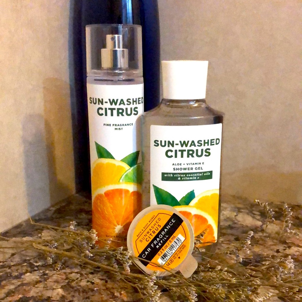 NEW Bath & Body Works bundle!🍊🍋